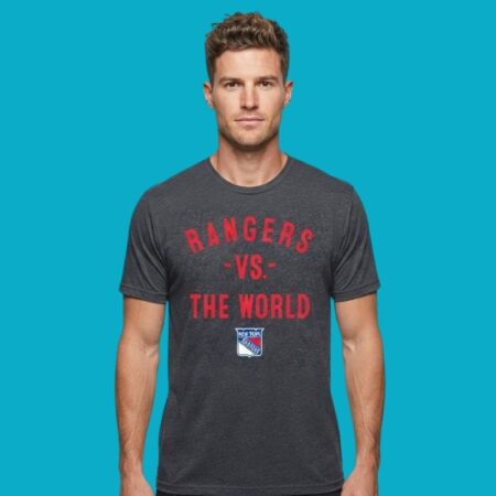 New York Rangers Vs The World NHL 2026 Season Fan Graphic Tee
