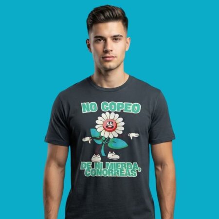 No Copeo De Ni Mierda Conorreas Flower Graphic Tee