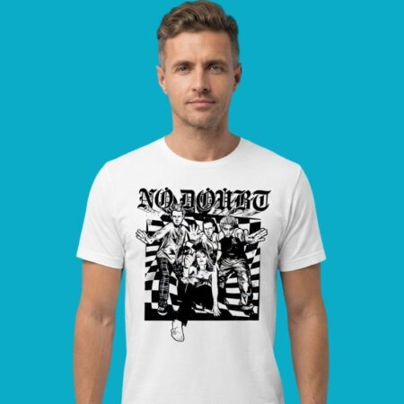 No Doubt Band Members Gwen Stefani 90s Rock Music Tee