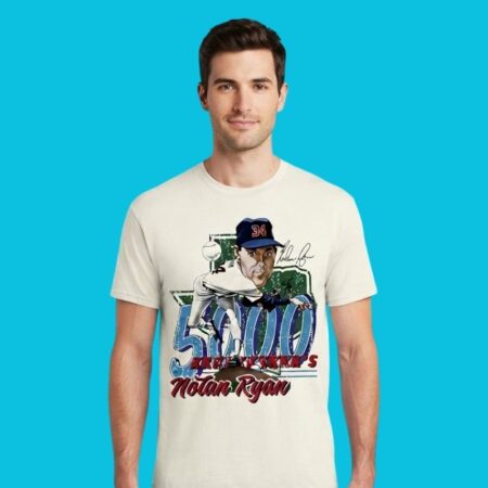 Nolan Ryan Texas Baseball 5000 Ks Signature Tee