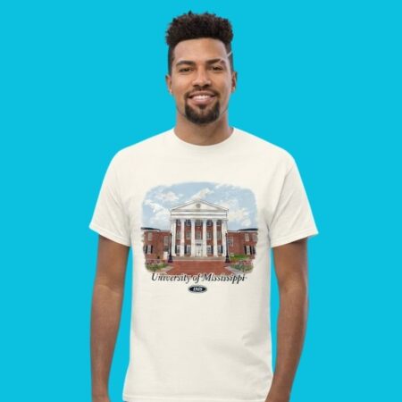 Ole Miss Rebels Football Established 1848 Graphic Tee