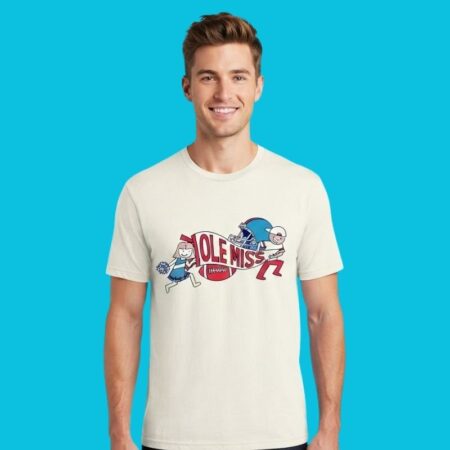 Ole Miss Rebels Football Spirit Run Fan T-Shirt