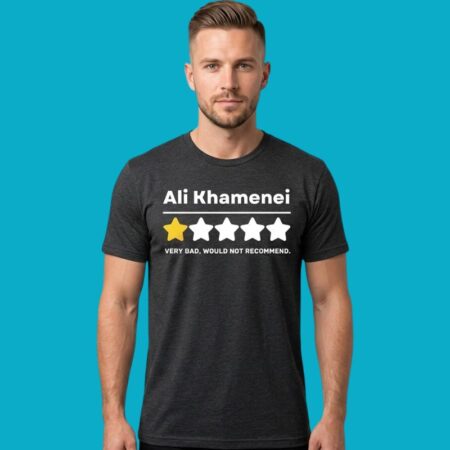 One Star Review Political Satire Graphic Tee