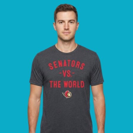 Ottawa Senators Vs The World NHL 2026 Season Fan Graphic Tee