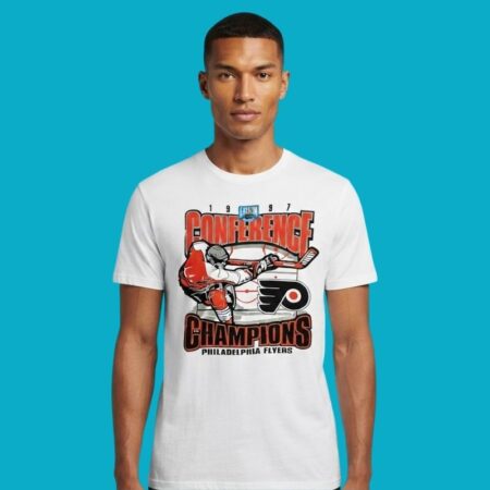 Philadelphia Flyers 1997 Eastern Conference Champions Logo Tee