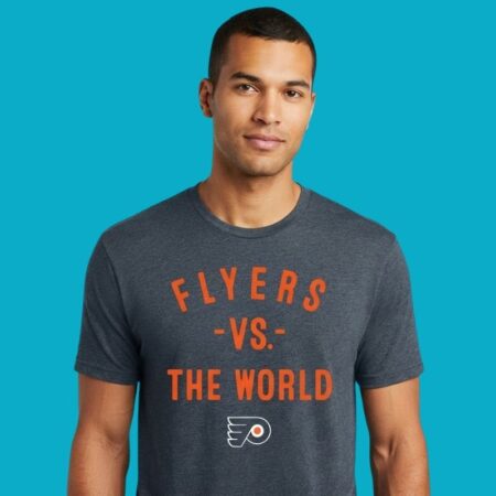Philadelphia Flyers Vs The World NHL 2026 Season Fan Graphic Tee