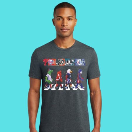 Philadelphia Mascots Abbey Road Walk Tee
