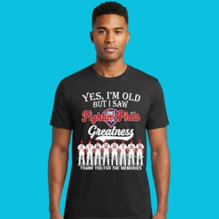 Philadelphia Phillies Greatness Thank You For The Memories Tee