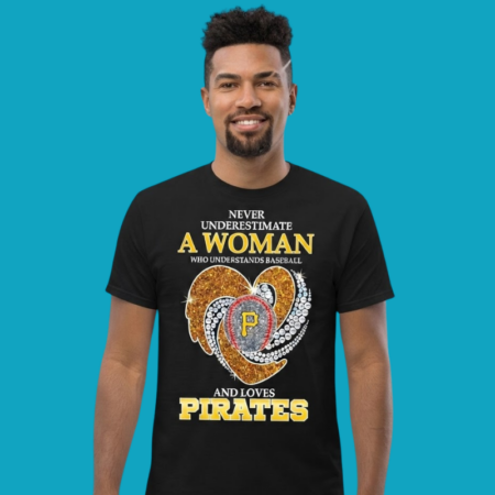 Pittsburgh Pirates Baseball Diamond Heart Woman Pride Shirt