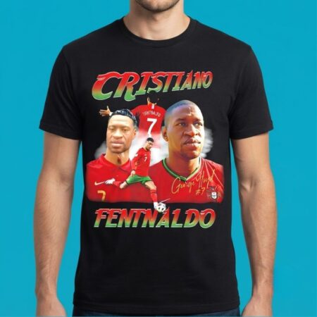 Portugal Soccer Fentnaldo Parody Graphic T-Shirt