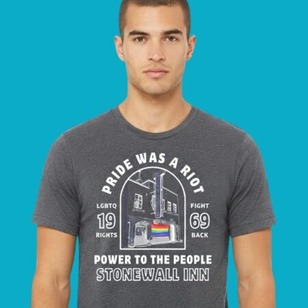 Pride Was A Riot LGBTQ Rights Stonewall 1969 History Tee