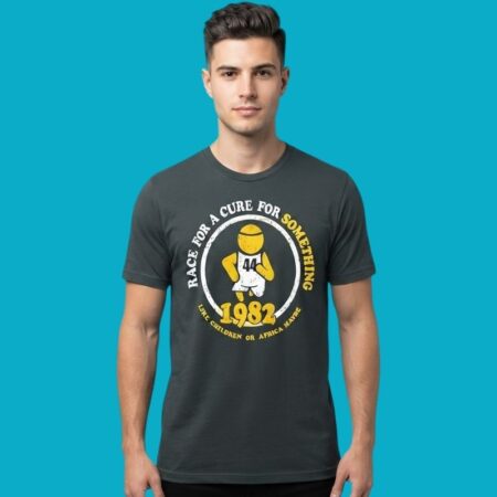 Race For A Cure For Something 1982 Vintage Satire Tee