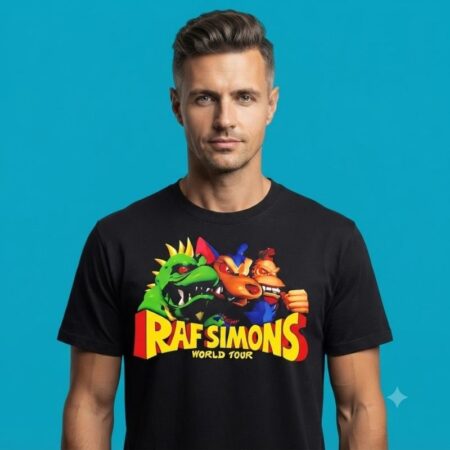 Raf Simons World Tour High Fashion Streetwear Tee