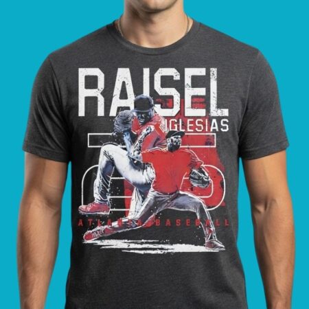 Raisel Iglesias 25 Atlanta Braves 2026 MLB Season Tee