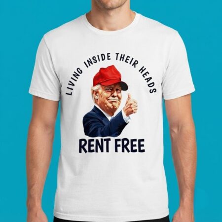 Rent Free Political Satire Humor T-Shirt