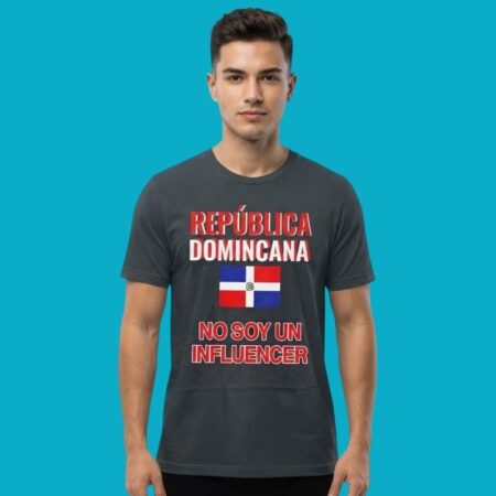 Republica Dominicana No Soy Un Influencer Flag Graphic Tee
