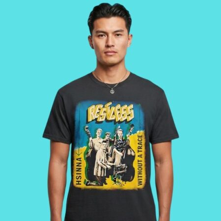 Restless Hsinna Without A Trace Rockabilly Music Tee