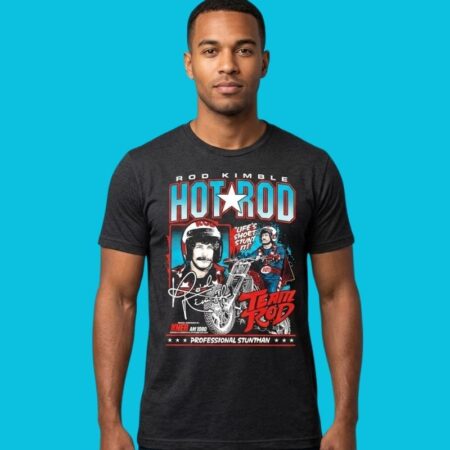 Rod Kimble Hot Rod Life's Short Stunt It Stuntman Tee