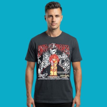 Ryomen Sukuna King Of Curses Jujutsu Kaisen Anime Tee