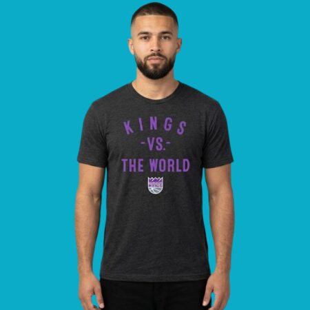 Sacramento Kings Vs The World NBA 2026 Season Fan Graphic Tee