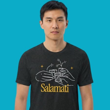 Salamati Cheers Toast Celebration Drinks Graphic Tee