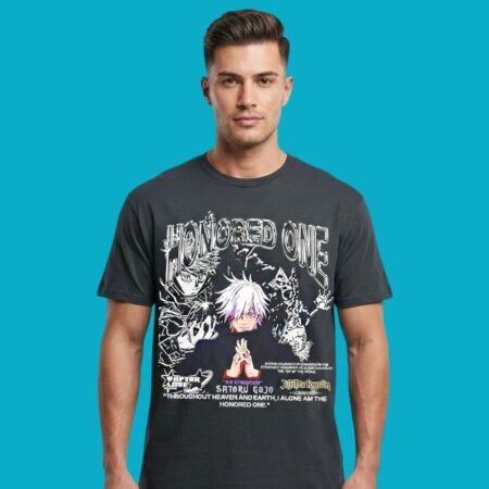 Satoru Gojo Honored One Jujutsu Kaisen Anime Graphic Tee