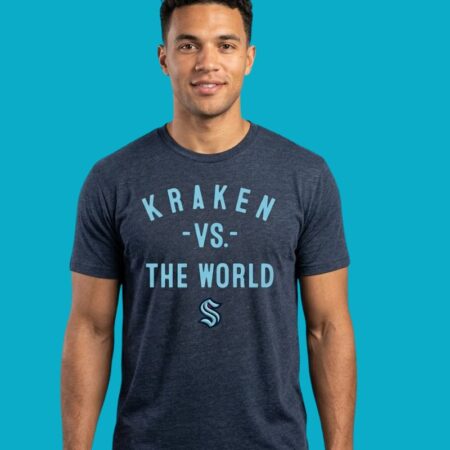 Seattle Kraken Vs The World NHL 2026 Season Fan Graphic Tee