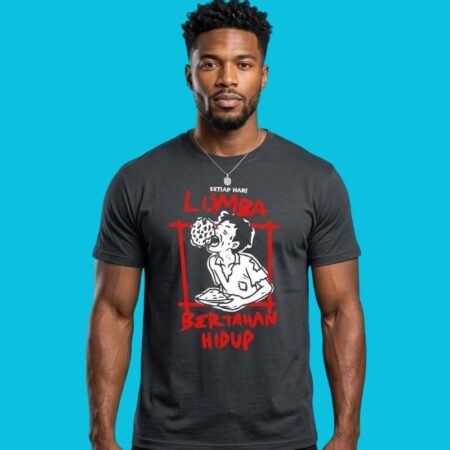 Setiap Hari Lomba Bertahan Hidup Indonesian Survival Tee