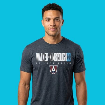 Shatori Walker-Kimbrough #33 Atlanta Dream Jersey Tee