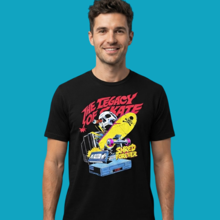 Shred Forever Skateboarding Vintage Legacy Graphic Shirt