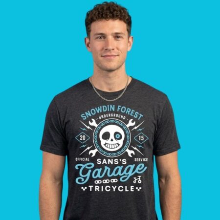 Snowdin Forest Sans's Garage Service Underground 2015 Shirt
