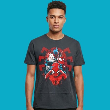 Spider-Man Multiverse Heroes Spider-Verse Graphic Tee
