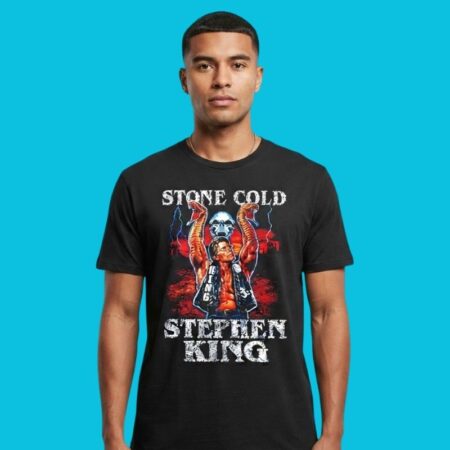 Stone Cold Stephen King 3:16 Wrestling Horror Mashup Shirt