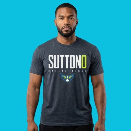 Sug Sutton #0 Dallas Wings WNBA Jersey Tee