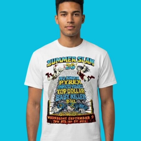 Summer Slam 26 Animated Violence Top Dollar Graphic Tee