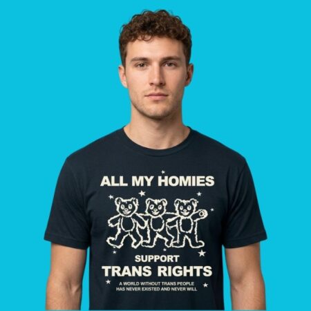 Support Trans Rights World Heritage Quote Shirt