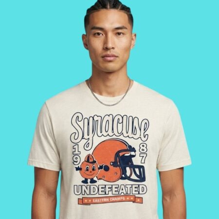 Syracuse 1987 Undefeated Eastern Champs Football Tee