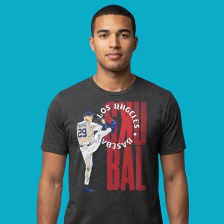 Tarik Skubal LA Dodgers K MLB 2026 Pose Star Tee