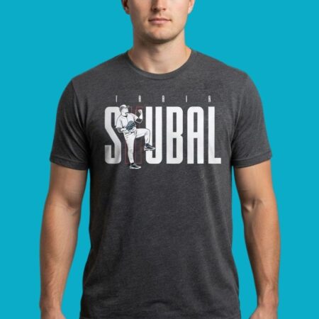 Tarik Skubal LA Dodgers Player Silhouette Baseball Tee
