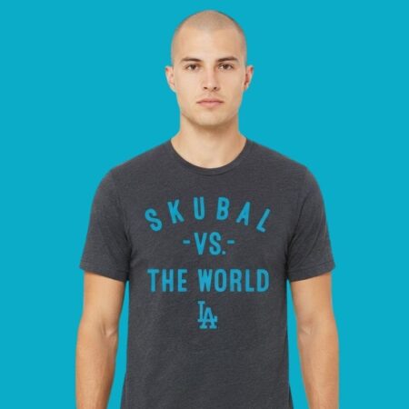 Tarik Skubal Vs The World 2026 LA Dodgers Baseball Tee