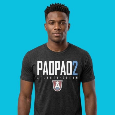 Te-Hina Paopao #2 Atlanta Dream WNBA Jersey Shirt