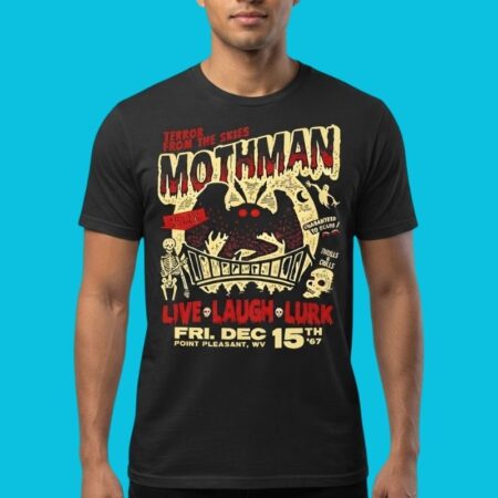 Terror From The Skies Mothman Point Pleasant 1967 Shirt