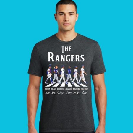 Texas Rangers Championship Roster Signatures Graphic Tee