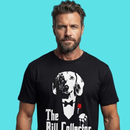 The Bill Collector Dog Godfather Parody Tee