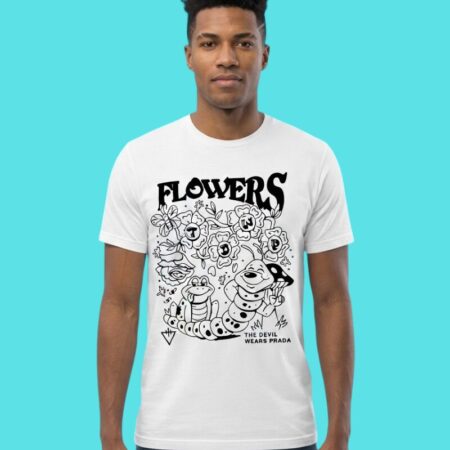 The Devil Wears Prada Flowers Metalcore Tee