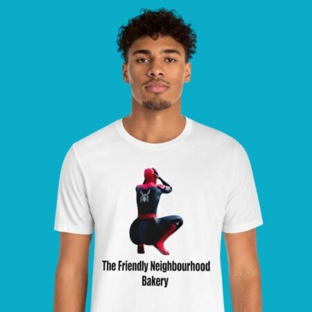 The Friendly Neighbourhood Bakery Spider-Man Parody Tee