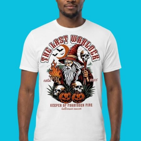 The Last Warlock Keeper Of Forbidden Fire Halloween 2026 Shirt