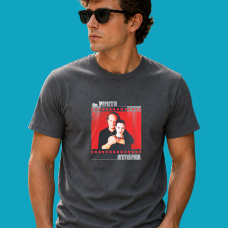 The White Stripes Black Math Vintage Rock Shirt