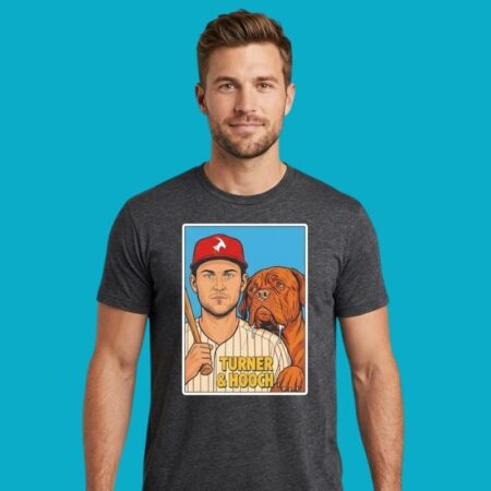 Turner And Hooch Trea Turner Philadelphia Phillies Tee