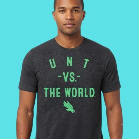 UNT Mean Green Vs The World 2026 NCAA Season Fan Tee